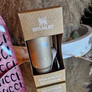 Stanley Gold Ornament Keychain